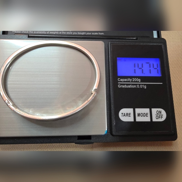 STERLING SILVER 925 VINTAGE BRACELET 14.74 Grams 7 in - Picture 4 of 4